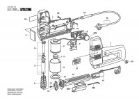 Bosch 0 603 265 142 PTK 28 E Tacker 240 V / GB Spare Parts PTK28E